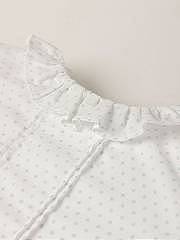 NANOS / NEWBORN / Completi e Pagliaccetti / Blusa plumeti blanco textura / 50250125226100 (3)