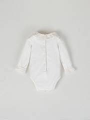 NANOS / NEWBORN / Completi e Pagliaccetti / Body volante manga larga blanco / 50320125758101 (2)