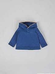 NANOS / NEONATO / Giacche, Maglioni e Felpe / Sudadera capucha maybe later azul / 53030225852706