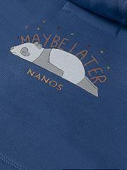 NANOS / NEONATO / Giacche, Maglioni e Felpe / Sudadera capucha maybe later azul / 53030225852706 (6)