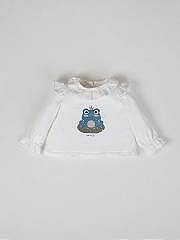 NANOS / NEONATA / Camicie e Magliette / Camiseta estampado frog blanco puro / 54010225819100