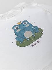 NANOS / NEONATA / Camicie e Magliette / Camiseta estampado frog blanco puro / 54010225819100 (3)