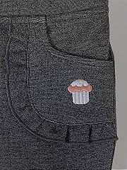 NANOS / NEONATA / Pantaloni / Pantalón jogger estampado cupcake gris / 54060225822118 (4)