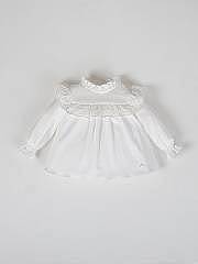 NANOS / NEONATA / Camicie e Magliette / Blusa volantes puntilla blanco / 54250125828101