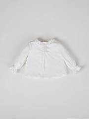 NANOS / NEONATA / Camicie e Magliette / Blusa cuello volante blanco / 54250126015100