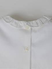 NANOS / NEONATA / Camicie e Magliette / Blusa cuello volante blanco / 54250126015100 (4)