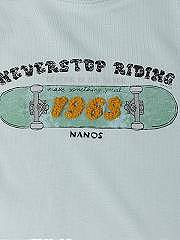 NANOS / GAR&CCEDIL;ON / Chemises  et T-shirts / Camiseta manga larga neverstop riding verde / 55010226001810 (4)