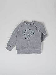 NANOS / LOOKBOOK / Giacche, Maglioni e Felpe / Sudadera Sunday morning gris perla / 55030125999111 (2)