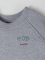 NANOS / LOOKBOOK / Giacche, Maglioni e Felpe / Sudadera Sunday morning gris perla / 55030125999111 (3)