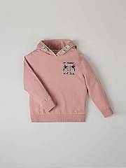 NANOS / LOOKBOOK /  / Sudadera capucha rosa palmeras / 55030225060603