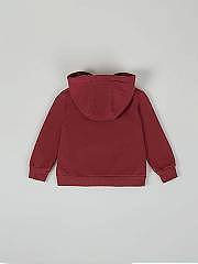 NANOS / LOOKBOOK / Giacche, Maglioni e Felpe / Sudadera capucha Wild Nature rojo / 55030225897514 (2)