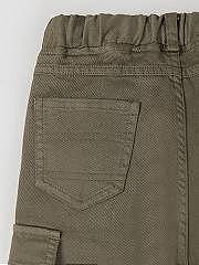 NANOS / LOOKBOOK / Pantaloni / Pantalón cargo cordones verde khaki / 55060325866806 (5)