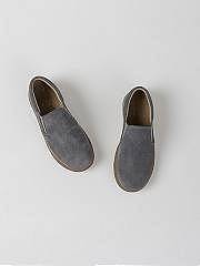 NANOS / LOOKBOOK / Scarpe / Zapatilla ante slip on gris topo / 55120626011412 (6)