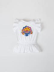 NANOS / BAMBINA / Camicie e Magliette / Camiseta tirantes happy blanco / 56010125112100