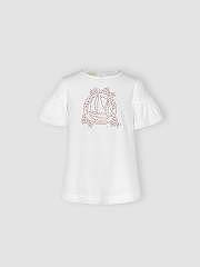 NANOS / BAMBINA /  / Camiseta sailing brillos blanco / 56010125121100