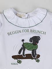 NANOS / BAMBINA / Camicie e Magliette / Camiseta beggin brunch blanco puro / 56010225914100 (3)