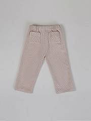 NANOS / BAMBINA / Pantaloni / Pantalón pana ancha lazo bicolor beige / 56060225801103 (2)