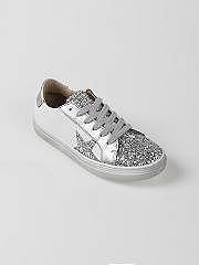 NANOS / BAMBINA / Scarpe / Zapatilla estrella glitter blanco / 56120625994100 (2)