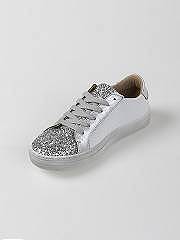 NANOS / BAMBINA / Scarpe / Zapatilla estrella glitter blanco / 56120625994100 (3)