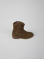 NANOS / BAMBINA / Scarpe / Bota campera caña baja ante marrón / 56120726010400 (2)