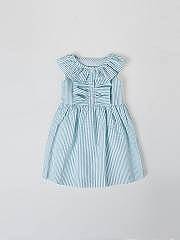 NANOS / BAMBINA / Vestiti / Vestido volantes azul turquesa / 56240125022704