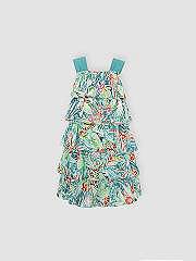 NANOS / BAMBINA / Vestiti / Vestido tirantes floral azul / 56240125118799 (2)