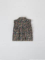 NANOS / BAMBINA /  / Blusa negra floral / 56250125101000 (2)