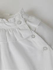 NANOS / BAMBINA / Camicie e Magliette / Blusa apertura mangas blanco puro / 56250125842100 (4)