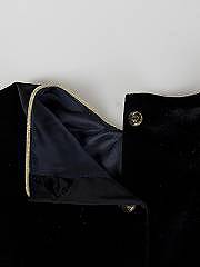 NANOS / BAMBINA / Camicie e Magliette / Blusa terciopelo vivo dorado negro / 56250125942900 (4)